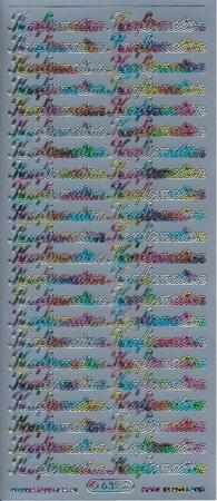 Stickers konfirmation 632 multi