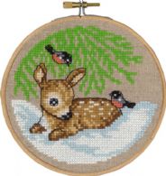 Juleophæng Bambi og dompap, ø13