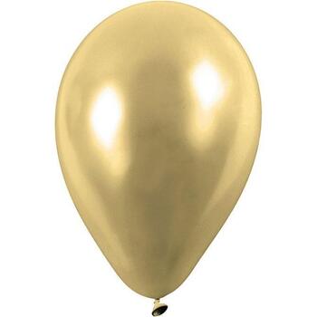Ballon Guld 23cm, 8stk.