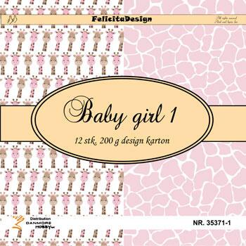Felicita design 13,5x13,5cm Baby girl 1