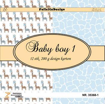 Felicita design 13,5x13,5cm Baby boy 1