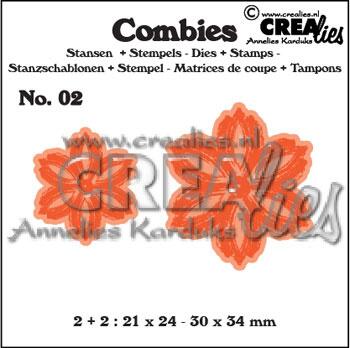 Dies Crealies + stempel Combies CLCB02