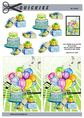 3D ark Quickies fødselsdag