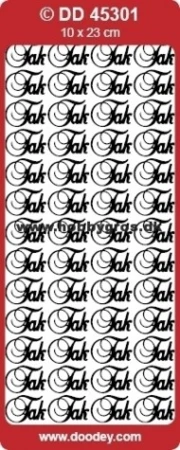 Stickers Tak 45301 hvid