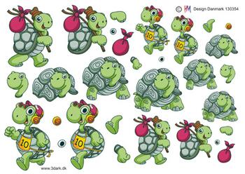 3D ark HM-design skildpadder