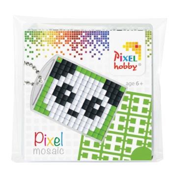 Pixel nøgleringsæt panda