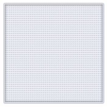 Pixel hvid Baseplade 12 x 12cm