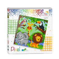Pixel billede  jungle dyr