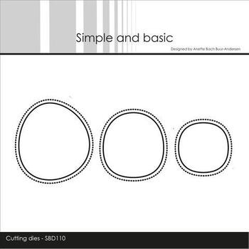 Simple and Basic die “Organic Holes" SBD110