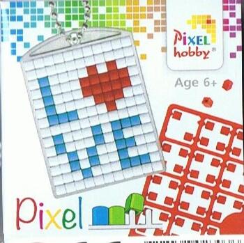 Pixel nøgleringsæt LOVE