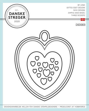 Danske Streger Die "Kærlighed" DSD003