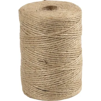 Natursnor, Jutesnor, 2mm, 180meter