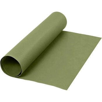 Læderpapir 49 x 100cm grøn
