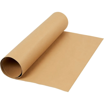 Læderpapir 49 x 100cm lys brun