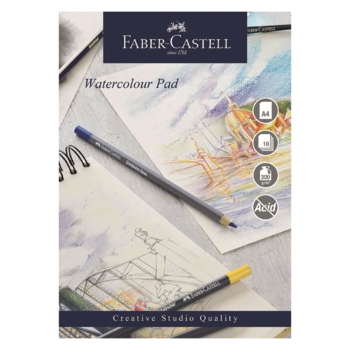 Faber-Castell Blok spiral Watercolour A4 190g 15 ark