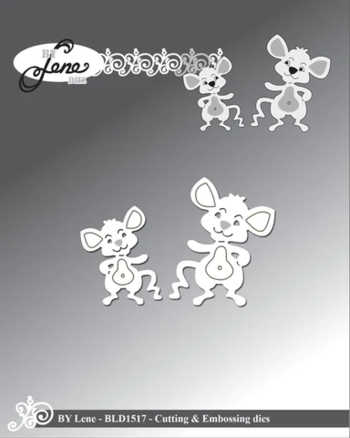 BY LENE DIES "Mini Mice" BLD1517