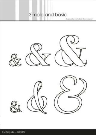 Simple and Basic die "Ampersand" SBD339