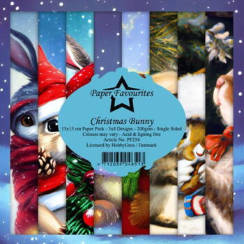 Paper Favourites Paper Pack "Christmas Bunny" PF254