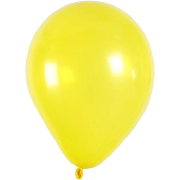 Balloner 10 Stk., Runde, Diam. 23 cm, Gul