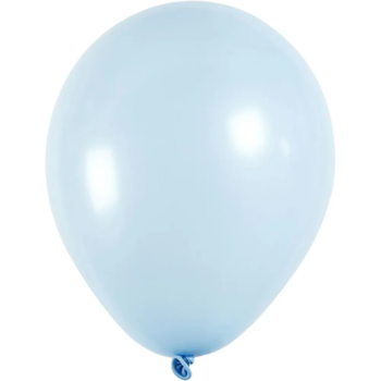 Balloner 10 Stk., Runde, Diam. 23 cm, Lyseblå