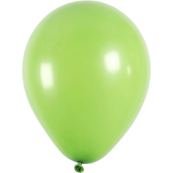 Balloner 10 Stk., Runde, Diam. 23 cm, Grøn