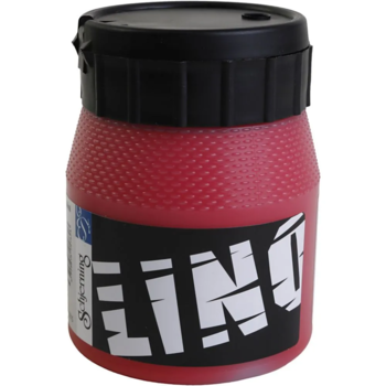 Linoleumssværte 1 Ds., 250 ml, Rød