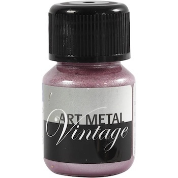 Art metal vintage red pearl 30ml