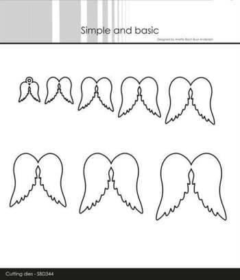 Simple and Basic die "Angelwings" SBD344