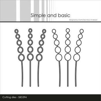 Simple and Basic die "Pearl branches" SBD394