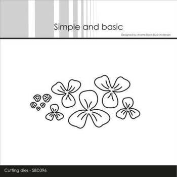 Simple and Basic die "Flowers" SBD396