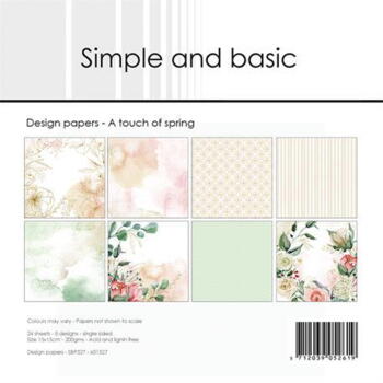 Simple and Basic Design Papers "A touch of spring" SBP527