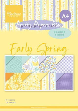 Marianne Design Paperpad "Early Spring" PK9186