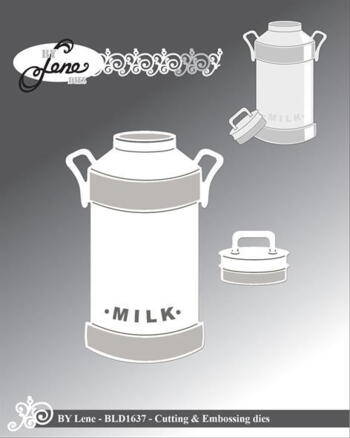 BY Lene Dies "Milk Can" BLD1637
