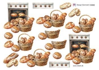 3D ark HM-design Nybagt brød
