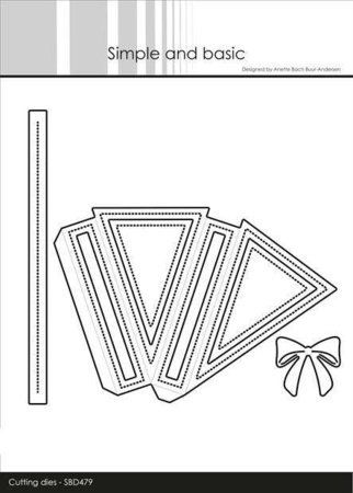 Simple and Basic die "Triangle cone" SBD479