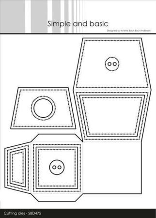 Simple and Basic die "Box for sweets" SBD475
