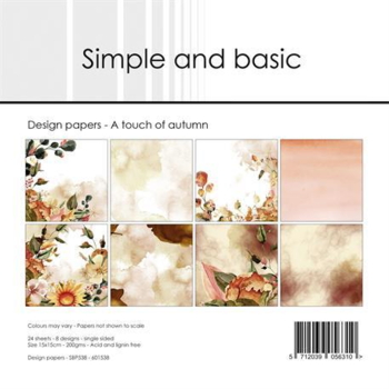 Simple and Basic Design Papers "A touch of autumn" SBP538