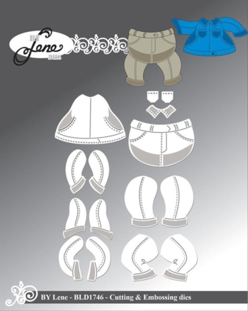 BY Lene Dies "Accessories for BLD1727 #5" BLD1746