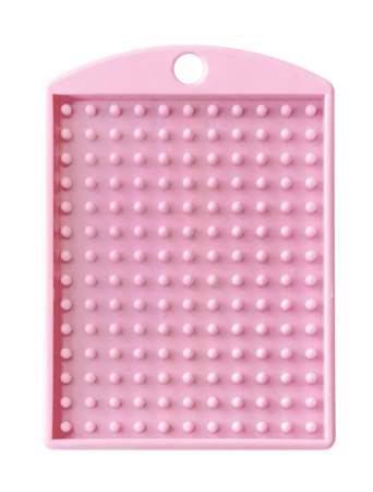 Pixel nøglering pastel pink