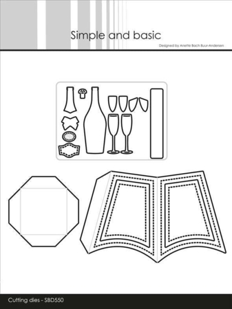 Simple and Basic die "Bottle Cape" SBD550