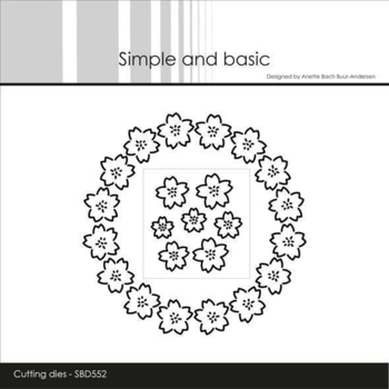 Simple and Basic die "Flower Wreath" SBD552