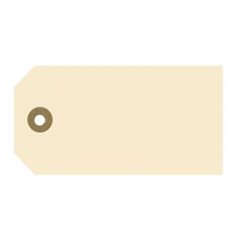 Manillamærker creme 60x120mm, 20stk.