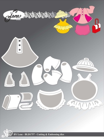 BY Lene Dies "Accessories for BLD1755 #2" BLD1757