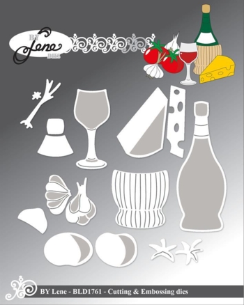 BY Lene Dies "Wine and Cheese" BLD1761