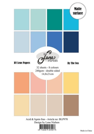 BY Lene Paperpad "Solid Colours - By The Sea" BLP970