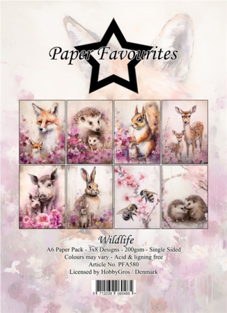 Paper Favourites Paper Pack "Wildlife" PFA580
