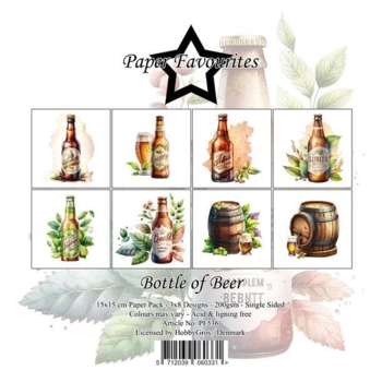 Paper Favourites Paper Pack "Bottle of Beer" PF536