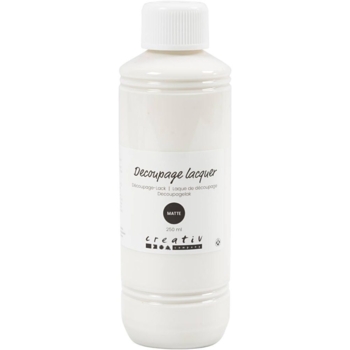 Decoupage lak 250 ml, træ, pap og plast, mat