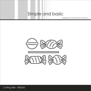 Simple and Basic die "Lollipop and sweets" SBD563