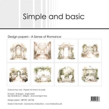 Simple and Basic Design Papers "A Sense of Romance" SBP750